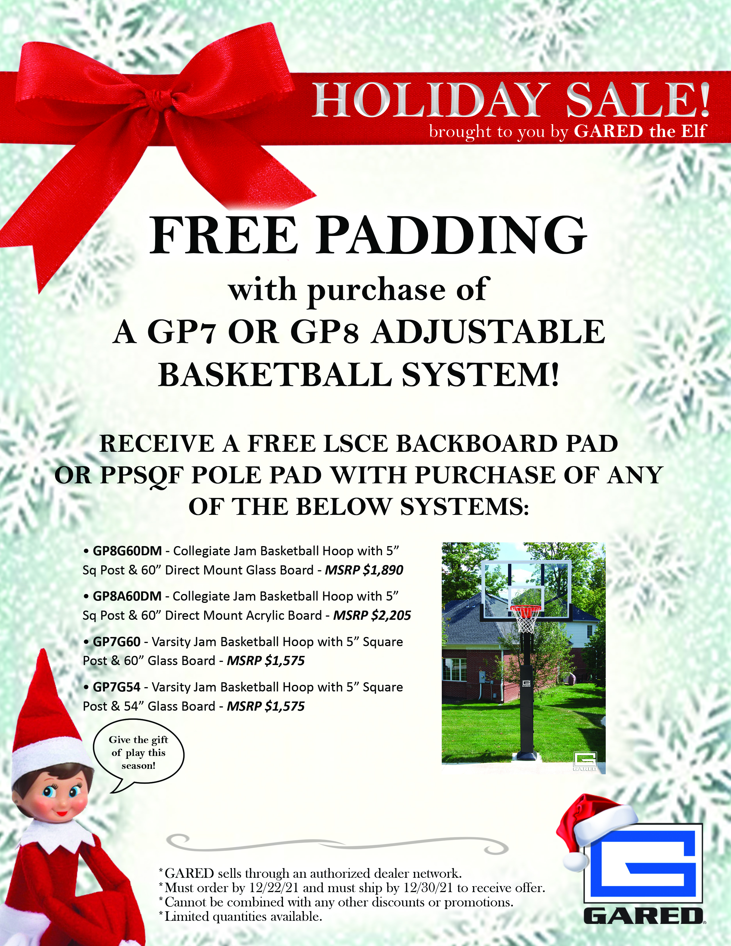 Elf Sale - Free Pad with Adjustable System