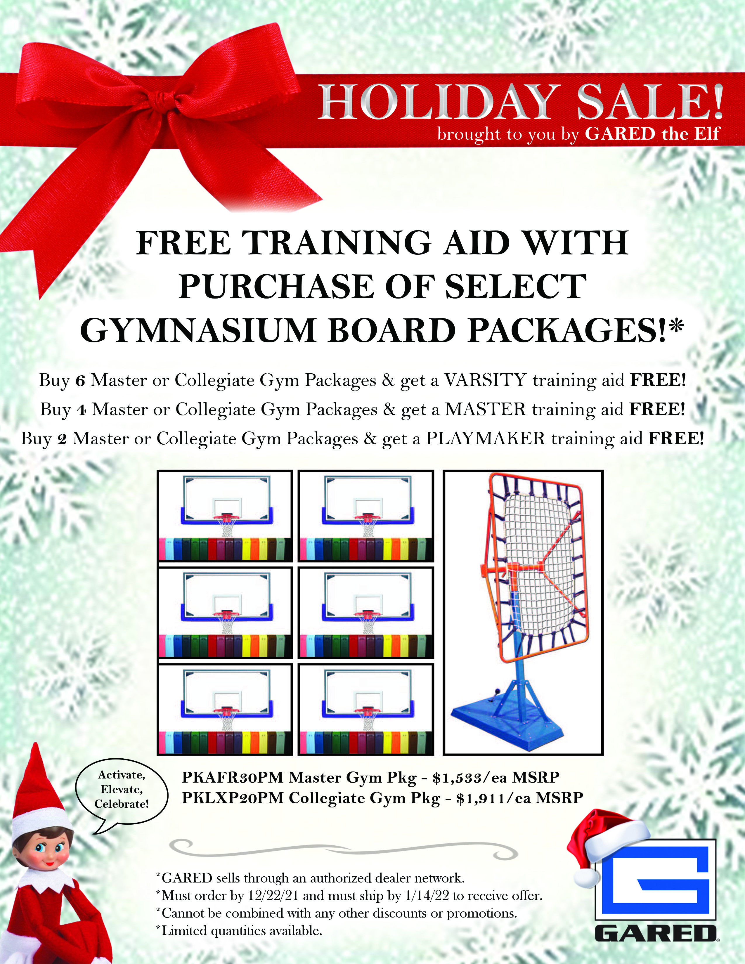 Elf Sale - Free Training Aid with Glass Packages